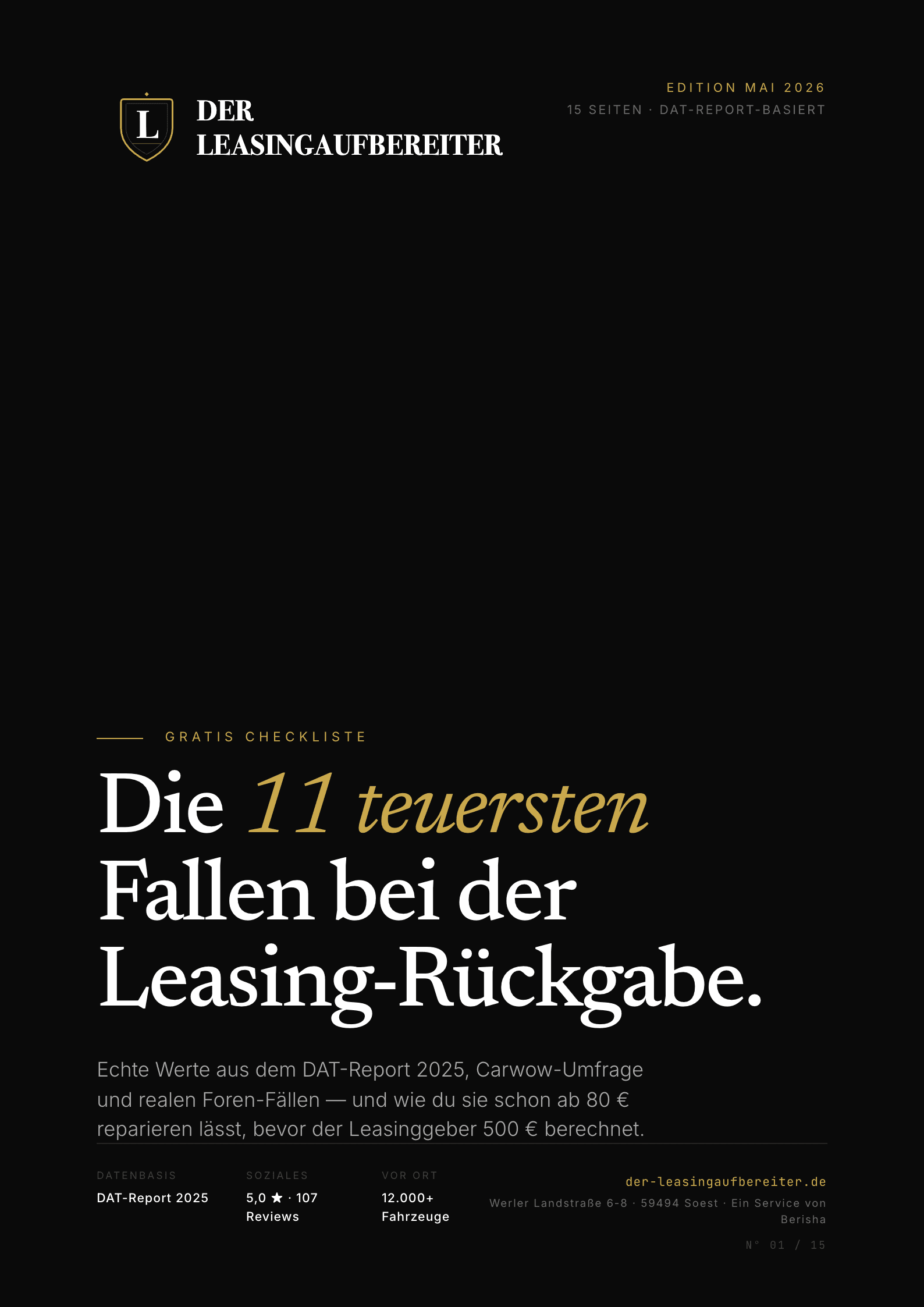 Vorschau: Die 11 teuersten Fallen bei der Leasing-Rückgabe